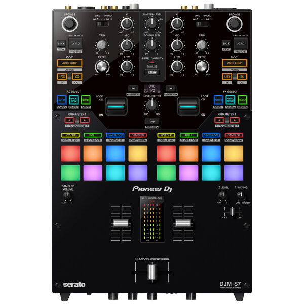 Pioneer DJ DJM-S7 DJ Mixer 2-Kanal