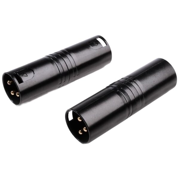 Monkey Banana Solid Link Adapter – XLR-M / XLR-M (2 Stück)