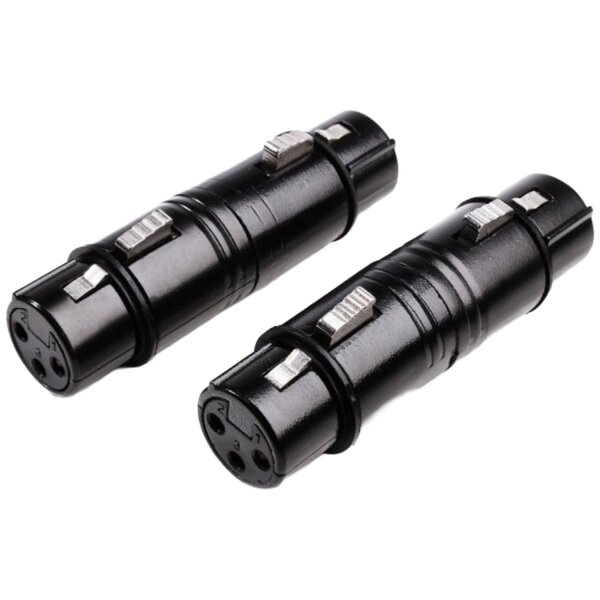 Monkey Banana Solid Link Adapter – XLR-F / XLR-F (2 Stück)