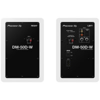 Pioneer DJ DM-50D-W (weiß) Monitor Lautsprecher 5-Zoll