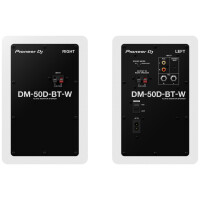 Pioneer DJ DM-50D-BT-W (weiß) Monitor Lautsprecher 5-Zoll