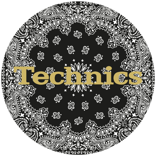 LP-Slipmat Technics "Bandana 1"
