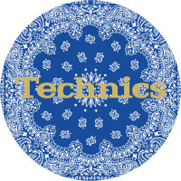 LP-Slipmat Technics "Bandana 2"