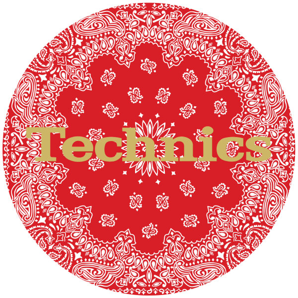 LP-Slipmat Technics "Bandana 3"