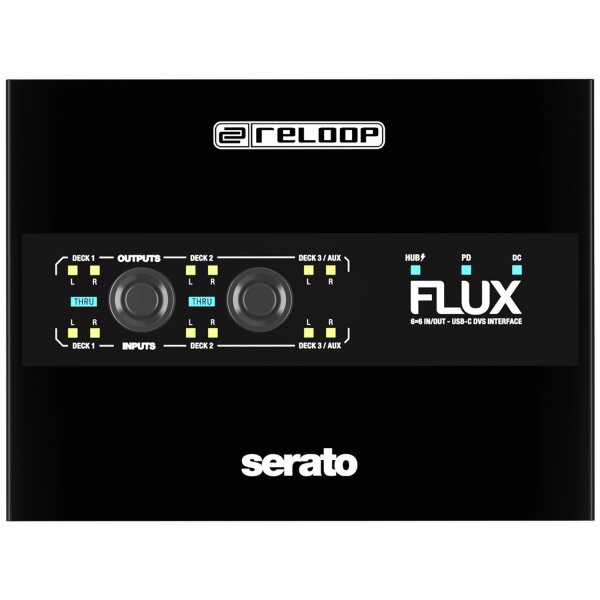 Reloop Flux DVS Soundkarte 3-Kanal