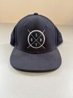 Serato SRTO Snapback Cap, bestickt, Navy-blau (Demoware)